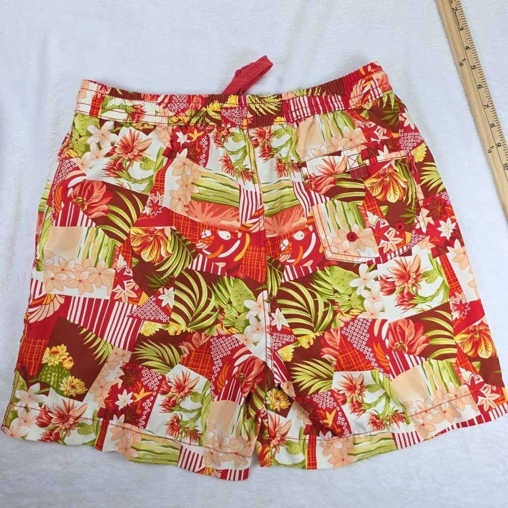 Tommy Bahama‎ floral hawaiian swim shorts Mens small - Picture 2 of 9